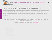Tablet Screenshot of boudoirofthebeaches.com